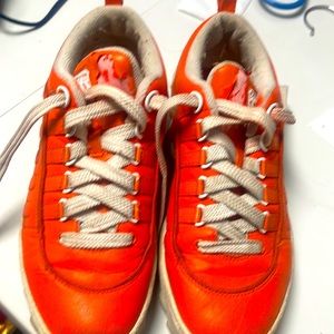 Orange vintage k Swiss size 8.5
